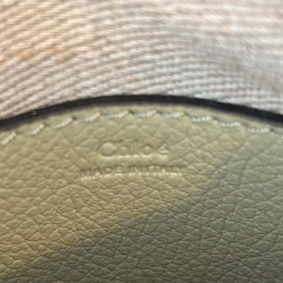 Chloe Mini Marcie Satchel Crossbody Faded Green - Picture 3 of 11